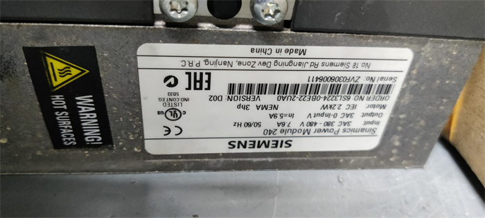西门子PM240变频器维修